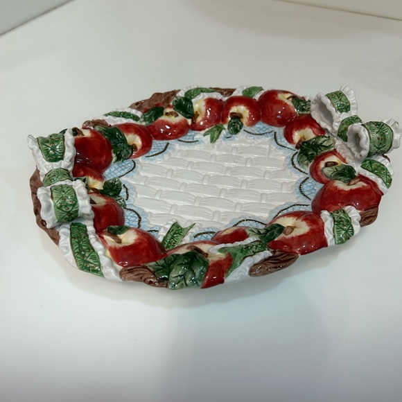 Apple Vintage Dish Tray - Picture 3 of 3